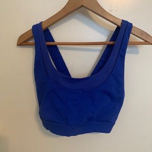 Lululemon royal blue sports bra, size 10.